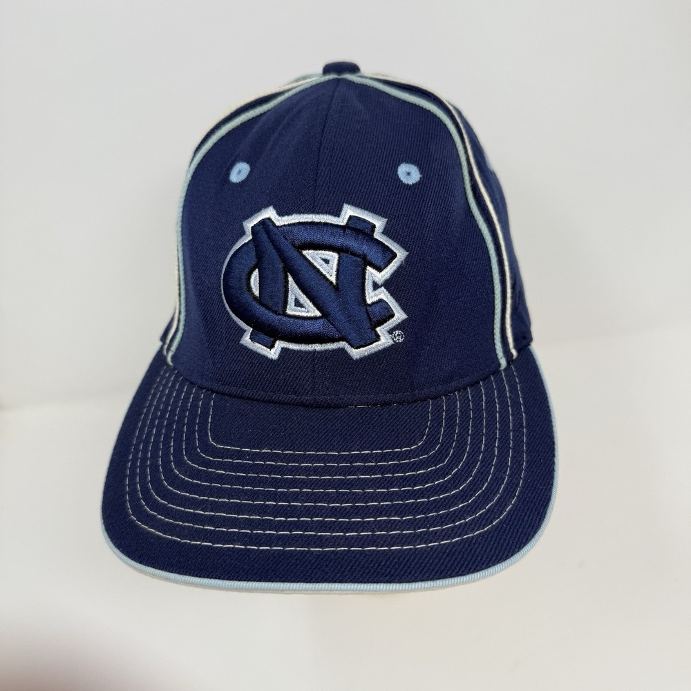 Vintage Zephyr North Carolina Tar Heels NCAA Stretch Fit Hat M/L Embroidered